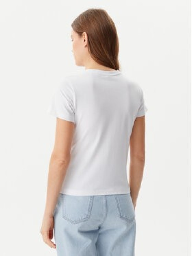 Guess T-Shirt V5GI15 J1314 Biały Slim Fit