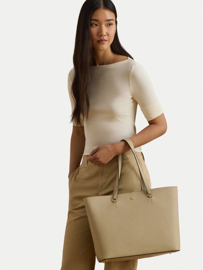 LAUREN RALPH LAUREN Torebka 431911655015 Beżowy
