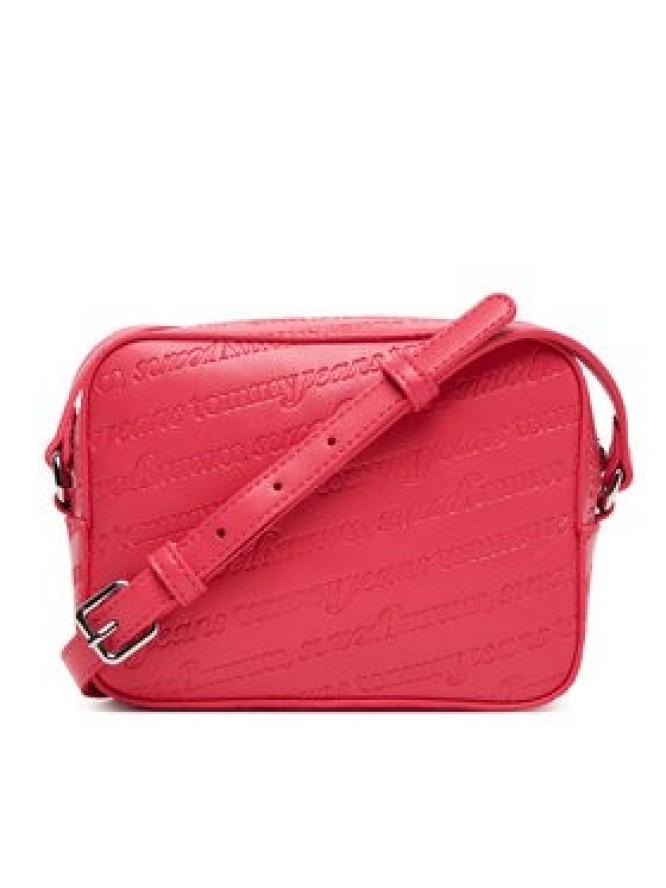 Tommy Jeans Torebka Tjw Must Aop Camera Bag AW0AW17865 Bordowy