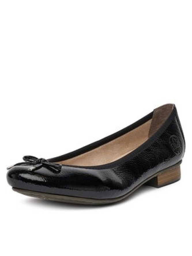 Rieker Baleriny 51950-00 Czarny