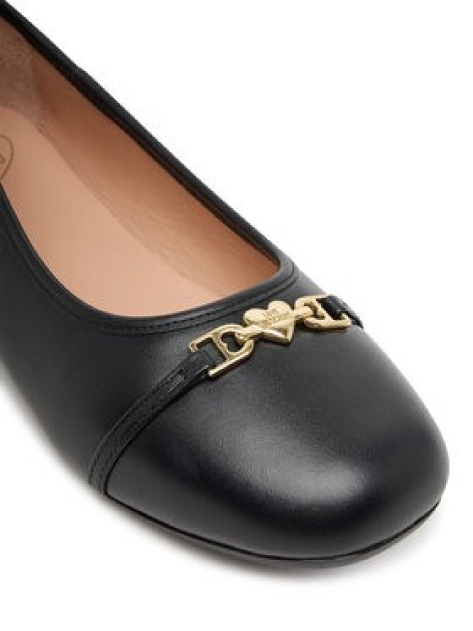 LOVE MOSCHINO Baleriny JA11081G1NIE000038 Czarny