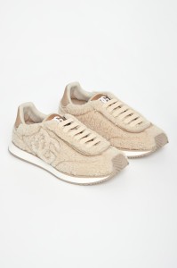 Sneakersy damskie z futerkiem DOLCE & GABBANA