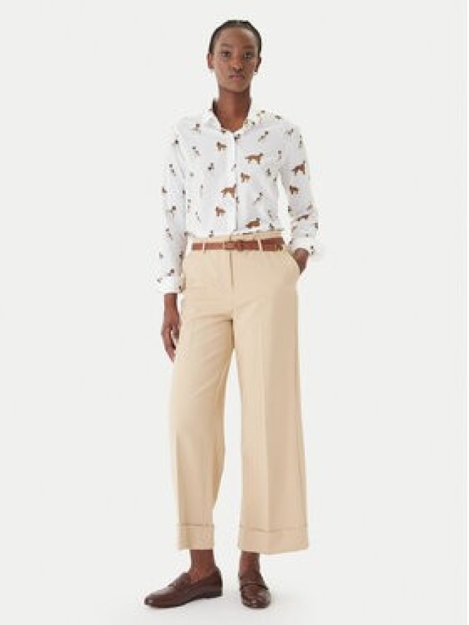 Barbour Koszula Safari LSH1357MI91 Biały Relaxed Fit