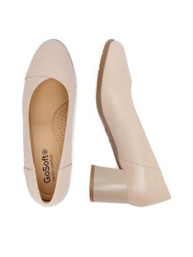 Go Soft Czółenka CEO-BK063 Beżowy