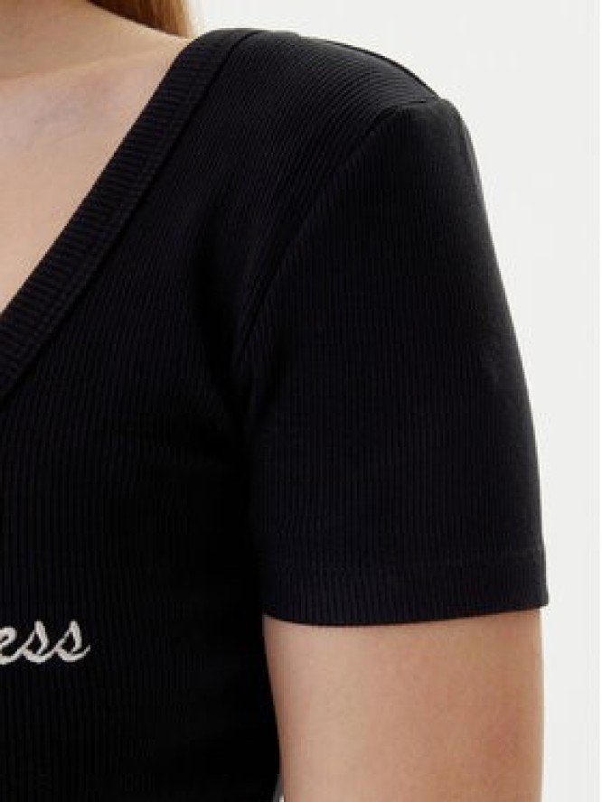 Guess T-Shirt V6RP05 K8RT2 Czarny Regular Fit