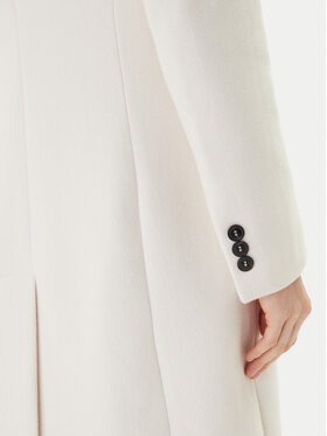 Maryley Płaszcz przejściowy 25IB807/01PA Écru Regular Fit