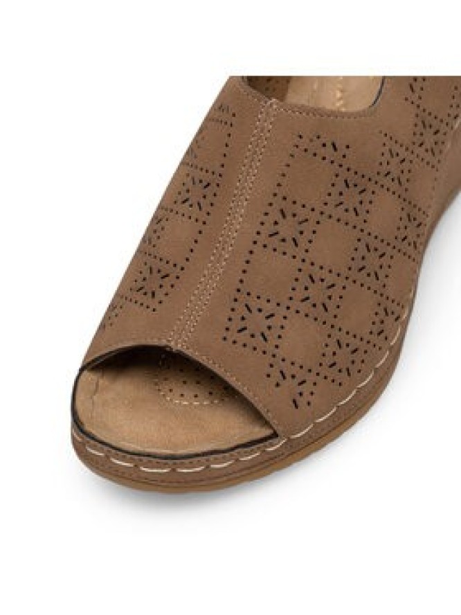 Clara Barson Sandały WYL05010-31 Brązowy