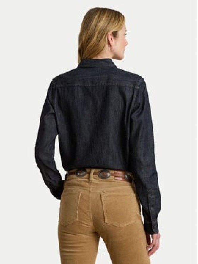 LAUREN RALPH LAUREN Koszula jeansowa 200B20825001 Granatowy Regular Fit