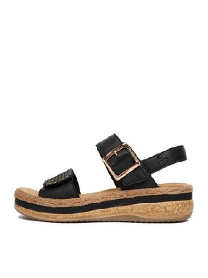 Rieker Sandały CEO-V0951-00 Czarny