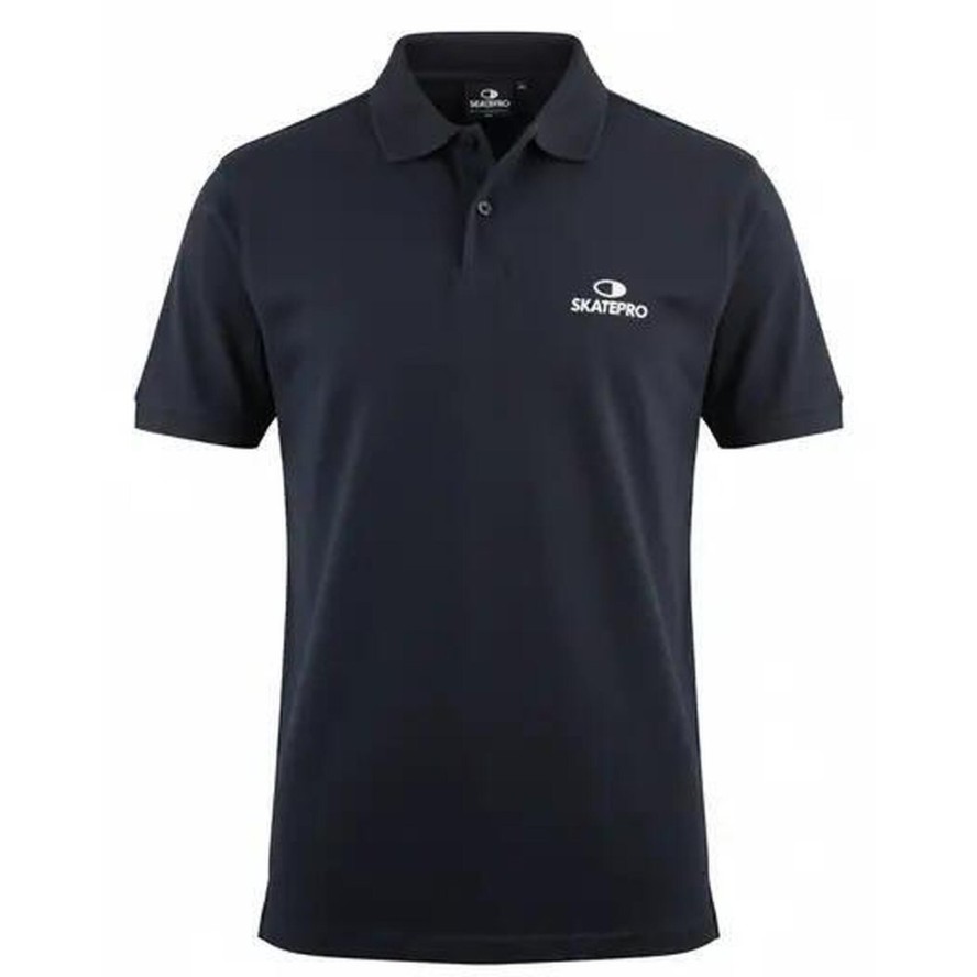 Odzież T-shirts unisex SkatePro Heavy Polo Koszulka - S - Czarny