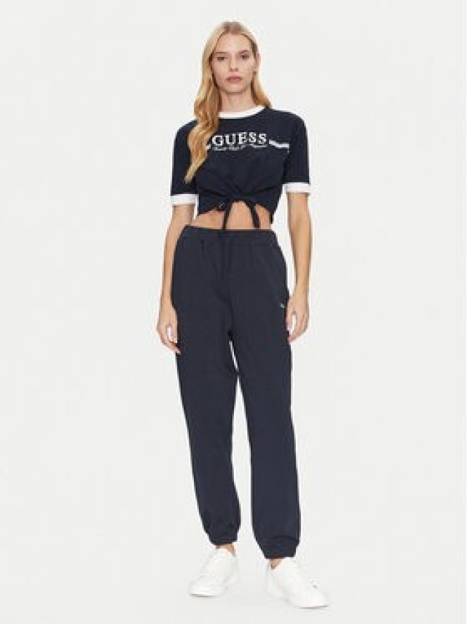 Guess T-Shirt V5GI05 I3Z14 Granatowy Regular Fit