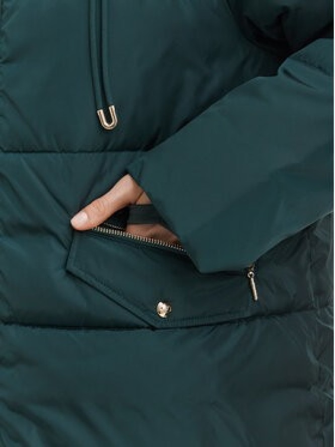Liu Jo Kurtka zimowa TF6006 TS62A Zielony Regular Fit