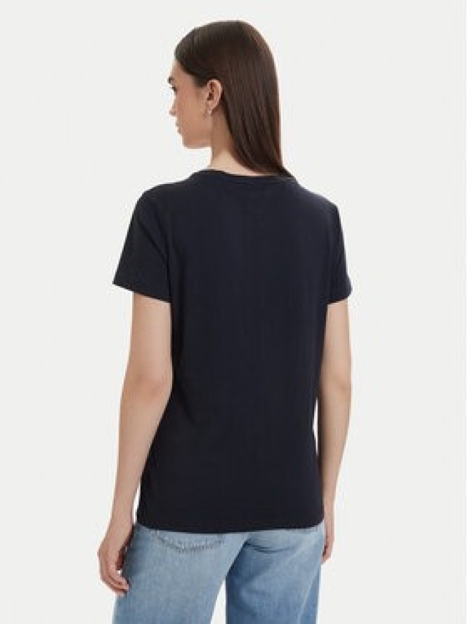 BOSS T-Shirt C_Elove_5 50566827 Granatowy Slim Fit