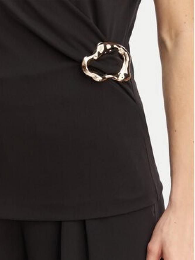 Rinascimento Bluzka CFC0128664003 Czarny Regular Fit