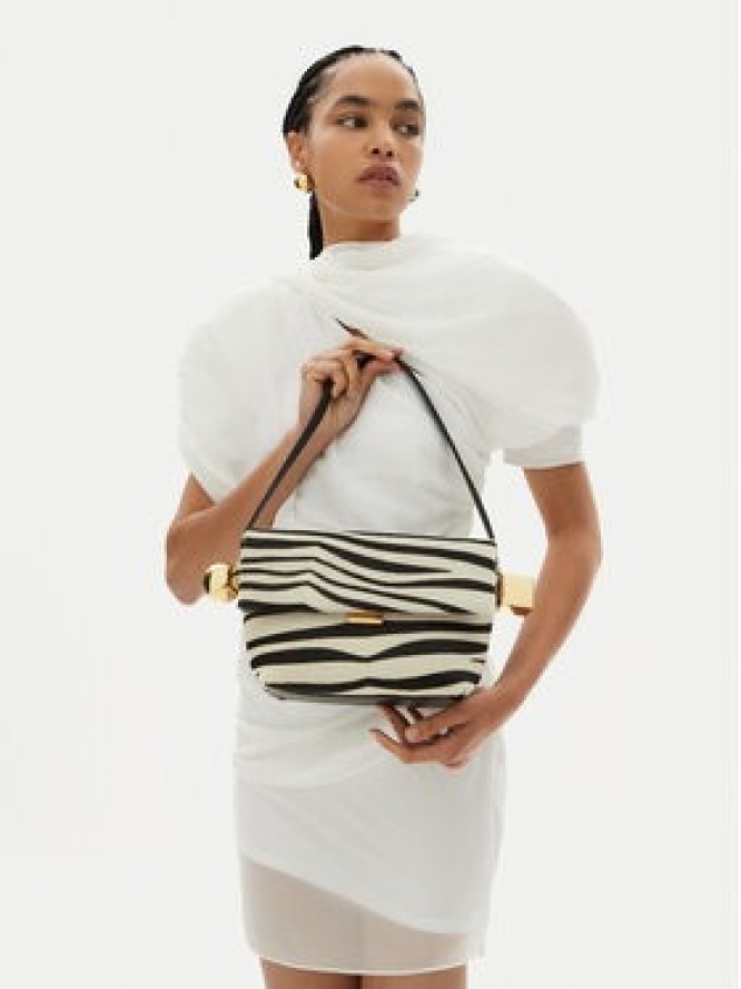 JACQUEMUS Torebka The Rond Carre 24H243BA383-3209 Biały