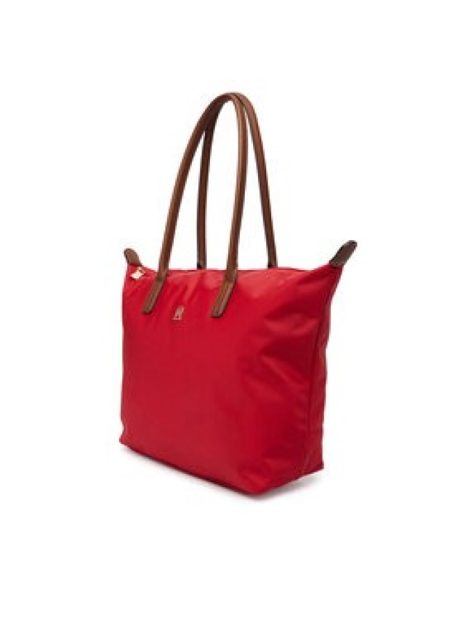 Tommy Hilfiger Torebka Popette Tote AW0AW17711 Czerwony
