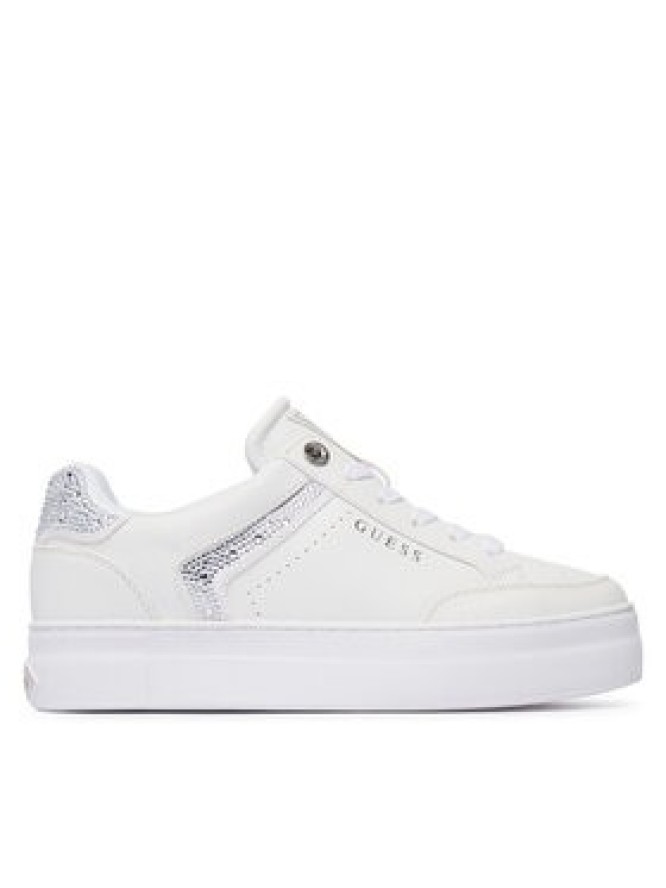 Guess Sneakersy FLTGX3 ELE12 Biały