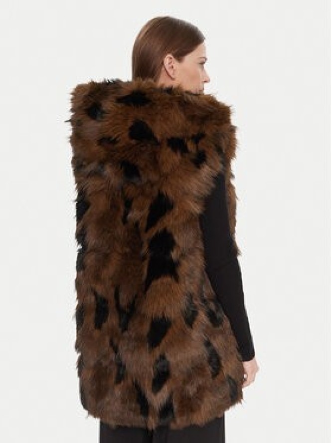 LOLA CASADEMUNT Kamizelka LF2501008 Brązowy Regular Fit