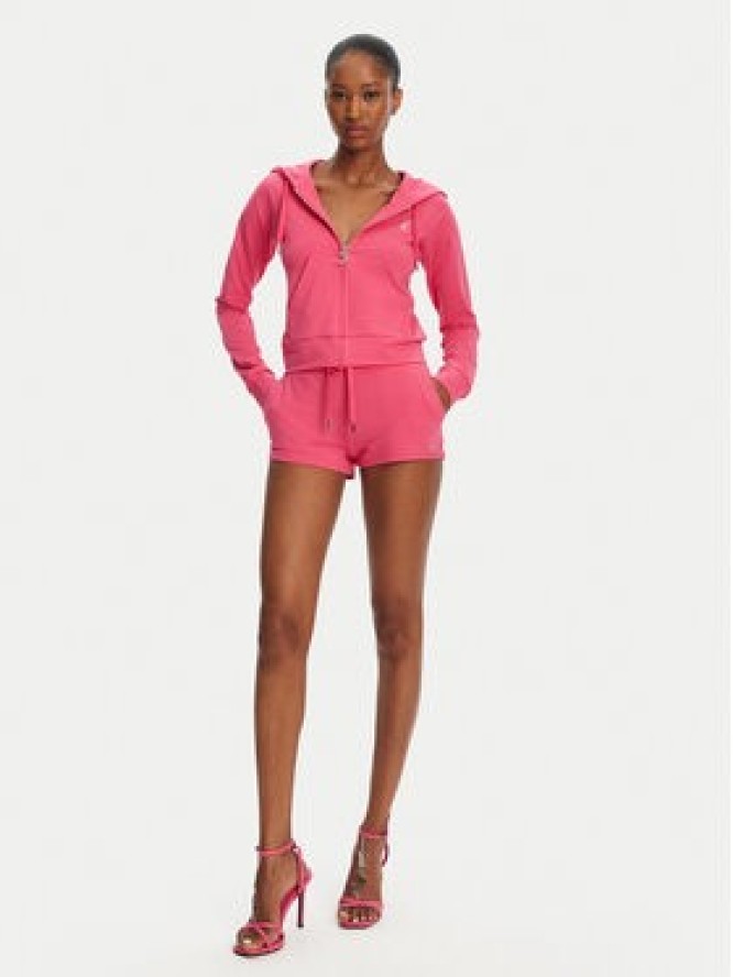 Juicy Couture Bluza Ola JCWAS125310 Różowy Slim Fit