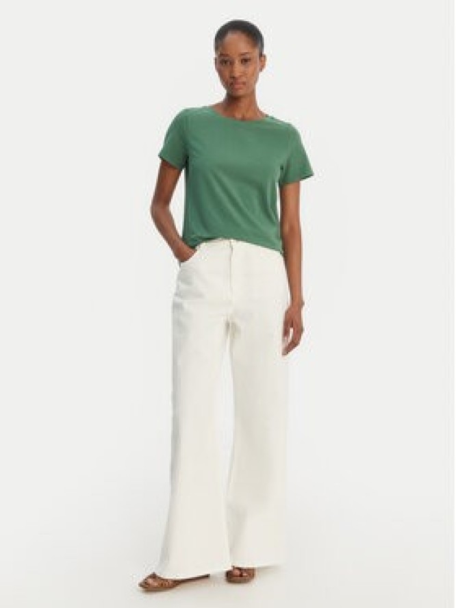Weekend Max Mara Jeansy Medina 2615131051 Biały Wide Leg