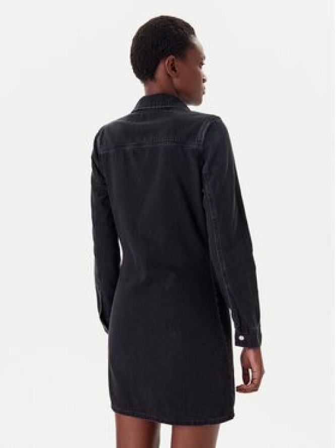 Calvin Klein Jeans Sukienka jeansowa J20J225171 Czarny Slim Fit