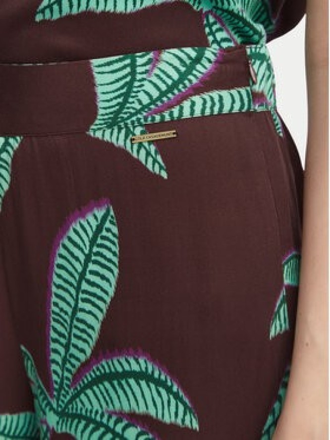 LOLA CASADEMUNT Spodnie materiałowe LS2614055 Brązowy Relaxed Fit
