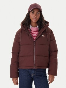 Tommy Jeans Kurtka zimowa DW0DW21625 Brązowy Regular Fit