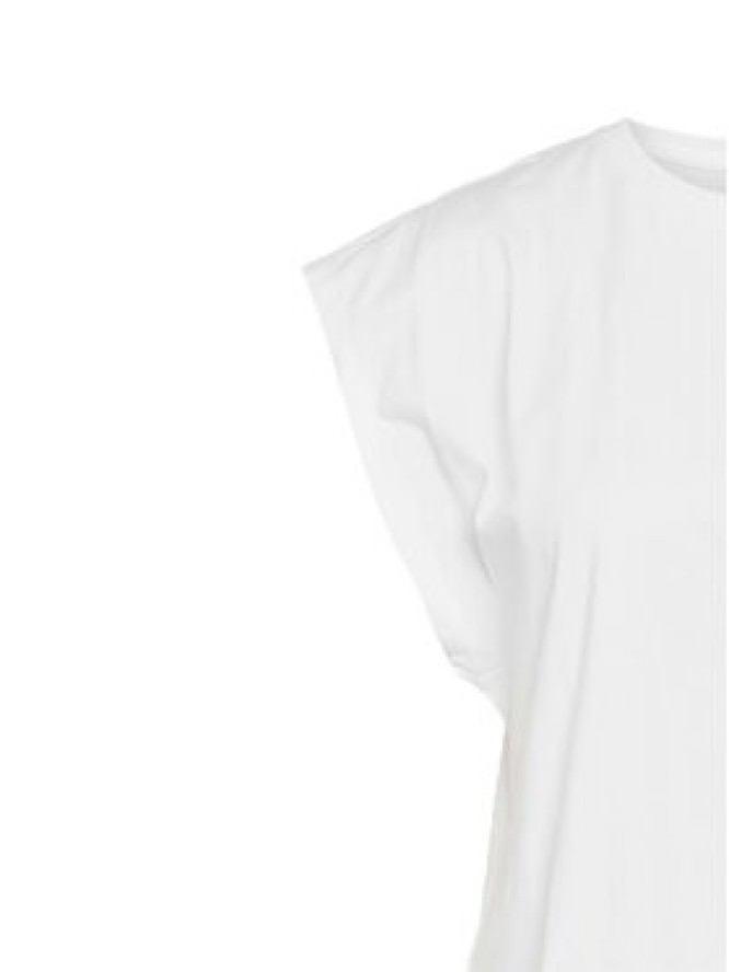 Noisy May T-Shirt Speedy 27033493 Biały Regular Fit