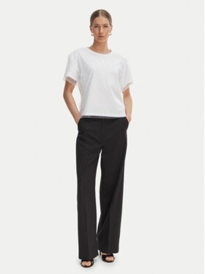 Rinascimento T-Shirt CFC0128089003 Biały Regular Fit