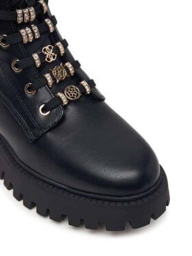 Guess Trapery FLFFIC ELE10 Czarny