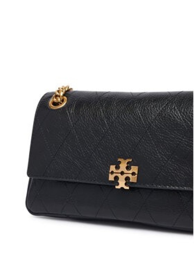 Tory Burch Torebka Charlie Quilted Small Shoulder Bag 185829 Czarny