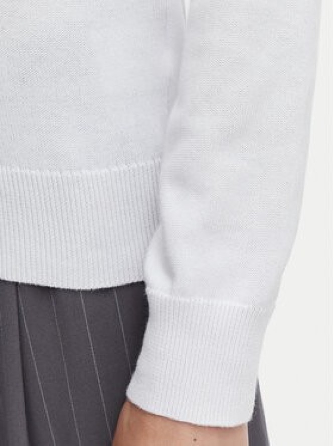 Beverly Hills Polo Club Sweter P-SS26W-M536563 Biały Regular Fit