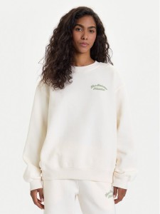 New Balance Bluza WT53516 Biały Relaxed Fit