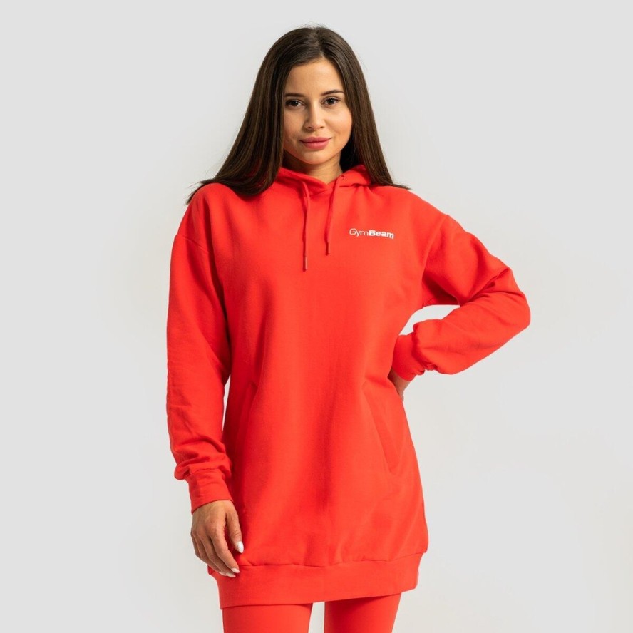 Bluza damska z kapturem długa Limitless Longline