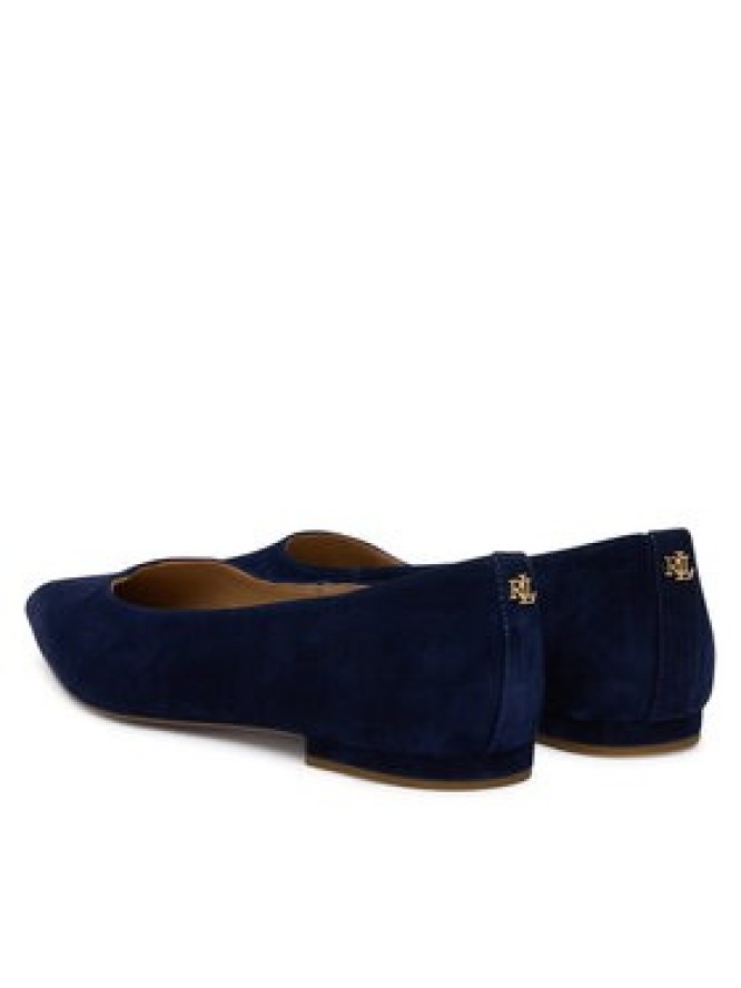 LAUREN RALPH LAUREN Baleriny 802871265006 Granatowy