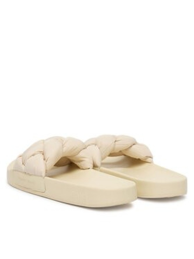 Tommy Jeans Klapki Tjw Braided Slides EN0EN02975 Écru