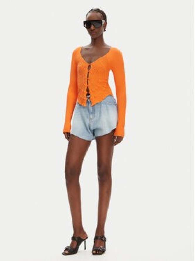 PINKO Szorty jeansowe Calma 100395 A2OC Niebieski Relaxed Fit