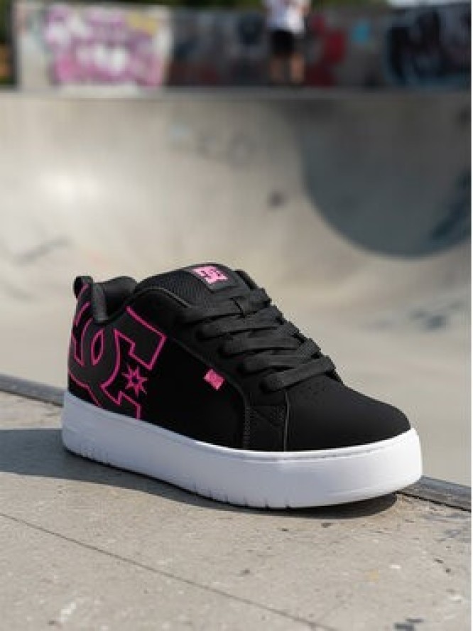 DC Shoes Sneakersy CEO-COURT GRAFFIK PLATFORM DC02422001 Czarny