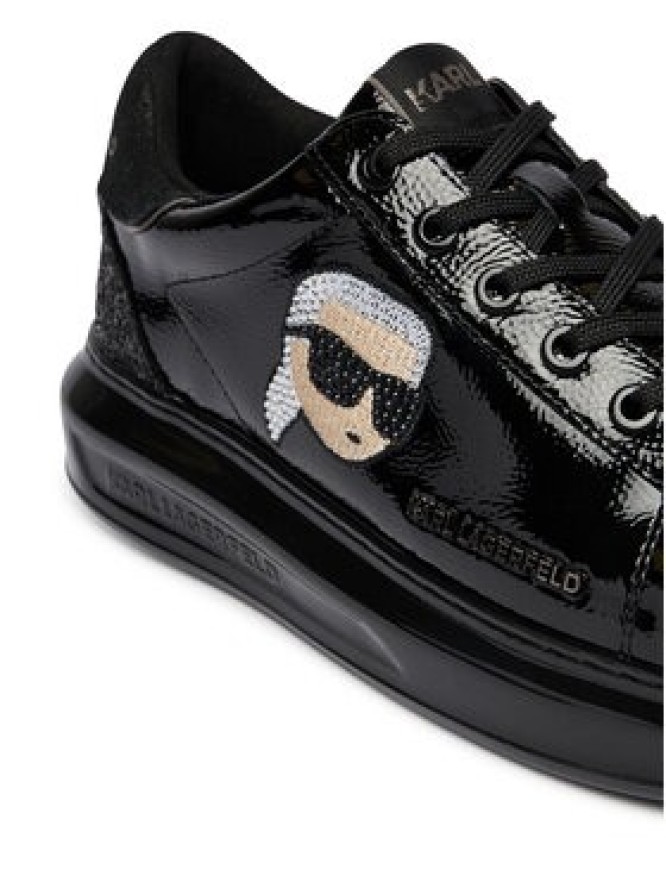 KARL LAGERFELD Sneakersy Kapri KL62571E Czarny