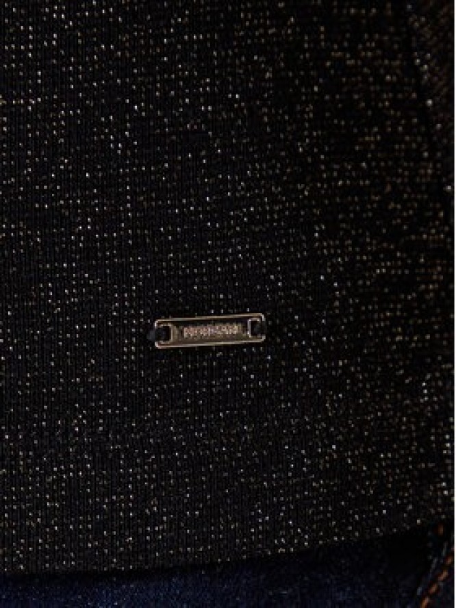 Morgan Top 251-DIDONI Czarny Slim Fit