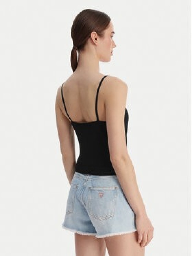 Guess Top O6GR01 Z5302 Czarny Regular Fit