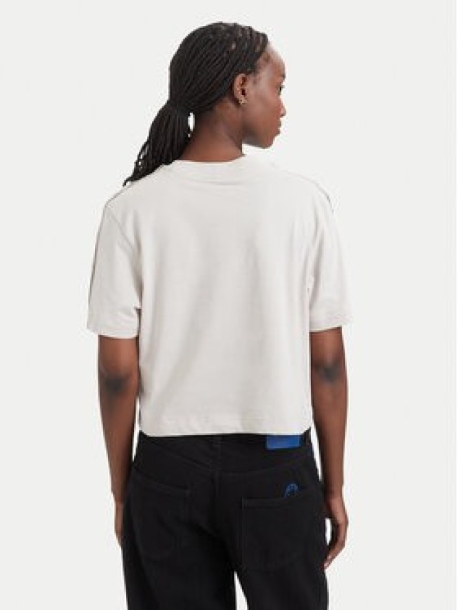Guess T-Shirt V3RI08 I3Z14 Beżowy Regular Fit
