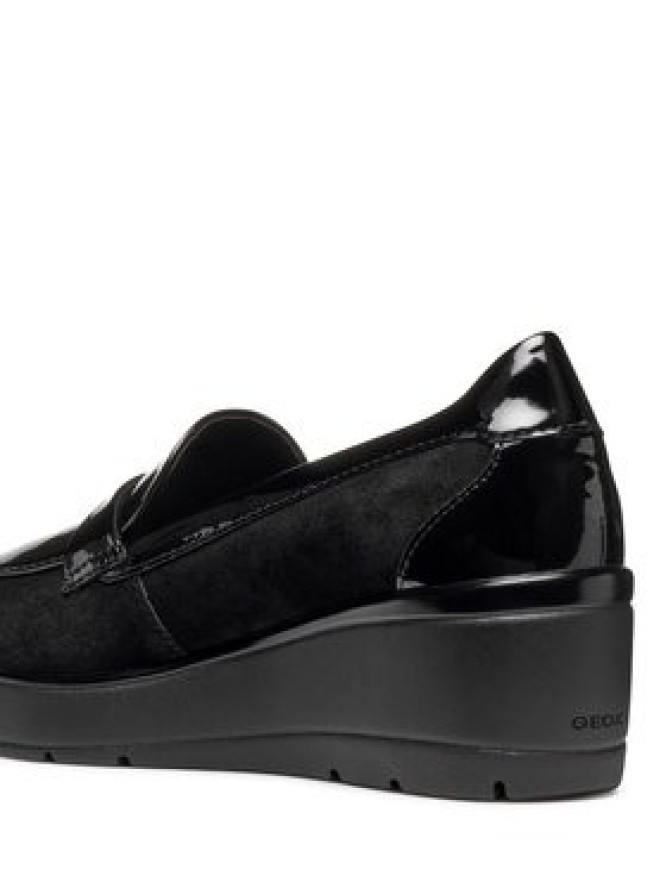 Geox Półbuty D Ilde D46RAB 02202 C9999 Czarny