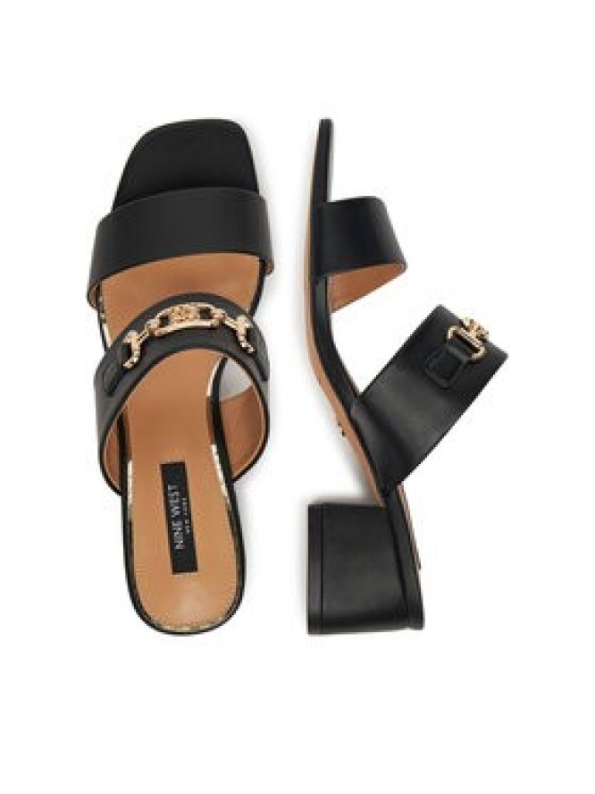 Nine West Klapki 2560-01 Czarny