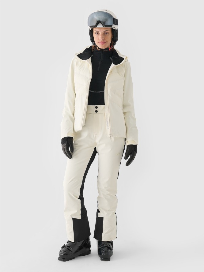 4F Kurtka narciarska membrana Dermizax 20000 damska - biała XS