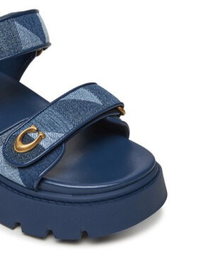 Coach Sandały Brynn CAR59 Niebieski