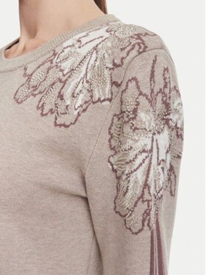 Liu Jo Sport Sweter TF6094 MS49I Szary Regular Fit