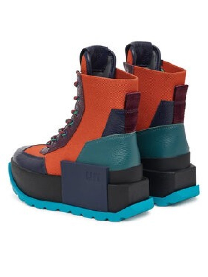United Nude Trzewiki Roko Combat 11045992165 Pomarańczowy