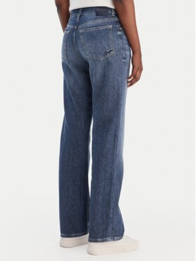 BOSS Jeansy Ada HR 50552376 Granatowy Regular Fit