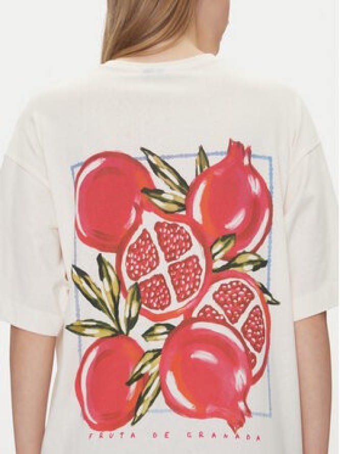 Vero Moda T-Shirt Taz Hailey 10337839 Biały Regular Fit